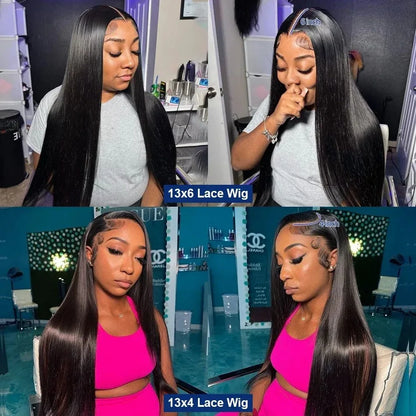 High Density Lace Frontal Black Bone Straight Human Hair
