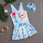 Disney Frozen Anna Elsa Girl Swimsuit Princess