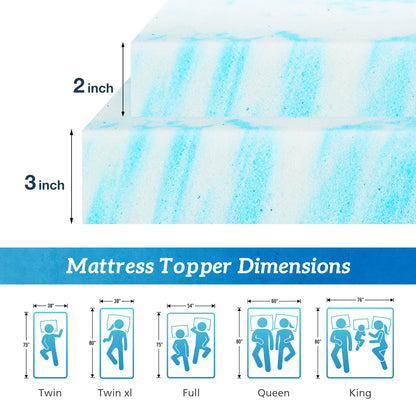 4 Inch Memory Foam Soft Bed Mattress Full Size