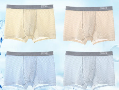 4PCS Teen Boys Mesh Breathable Underwear