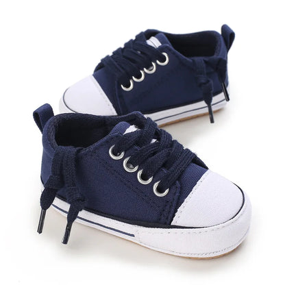 Baby Boy/Girls Canvas Shoes Non-slip Rubber Sole