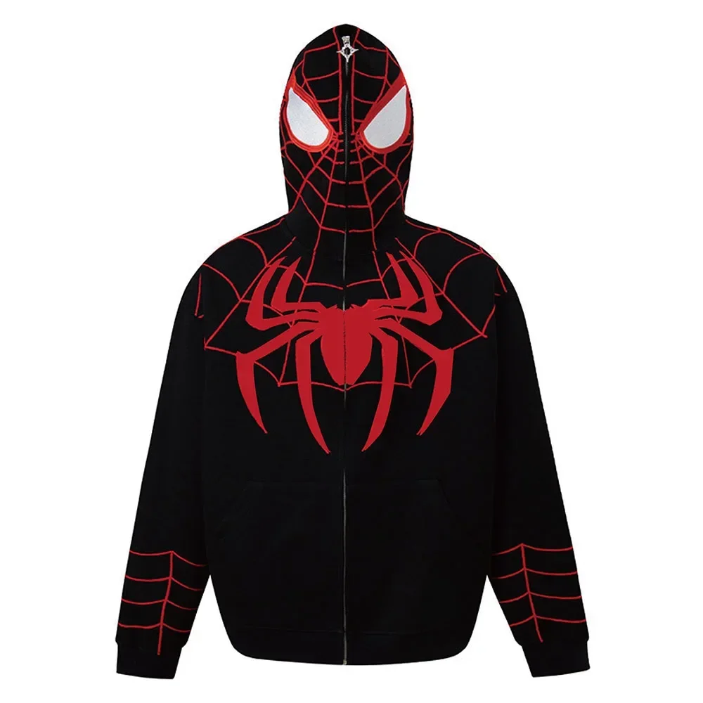 Mens/Womens Spiderman Jacket Zip Up Hoodies