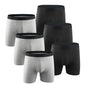 Mens Long Cotton Boxer Shorts Underwear