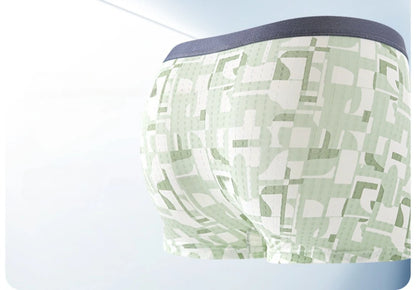 4PCS Teens Boy Mesh Breathable Antibacterial Underwear