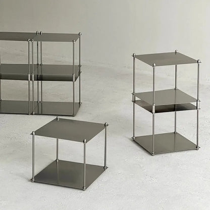 Stainless Steel Coffee Tables Decor Display Stand