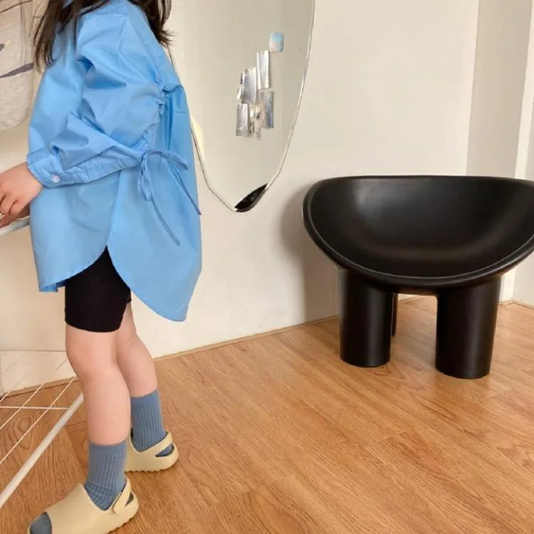 Kids' Lightweight Trendy Loose Irregular Design Shirt