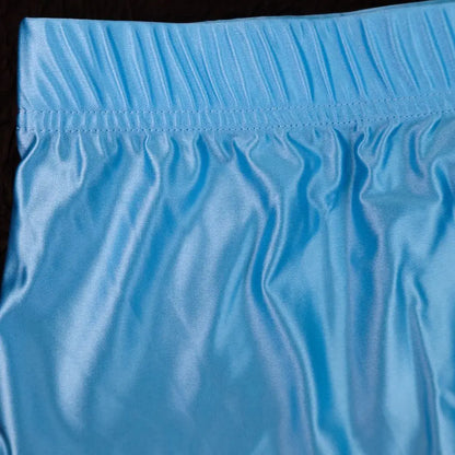 Shiny Ice Silk Satin Tight Elastic Panties