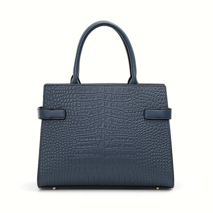 Light Luxury Crocodile Pattern Genuine Leather Women's