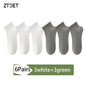 6Pairs Men Cotton Mesh Socks