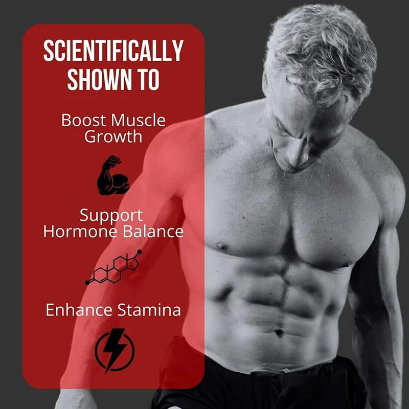 Boosts Muscle, Strength and Endurance, Hormone Balance