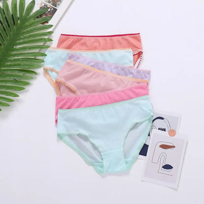 24pcs  Cotton Girls Briefs Underwear Triangle