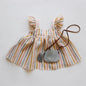 Baby Girls Linen Cotton Princess Dress