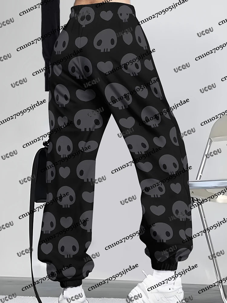 Casual Jogger Pants Kuromi Cartoon Cute Pants