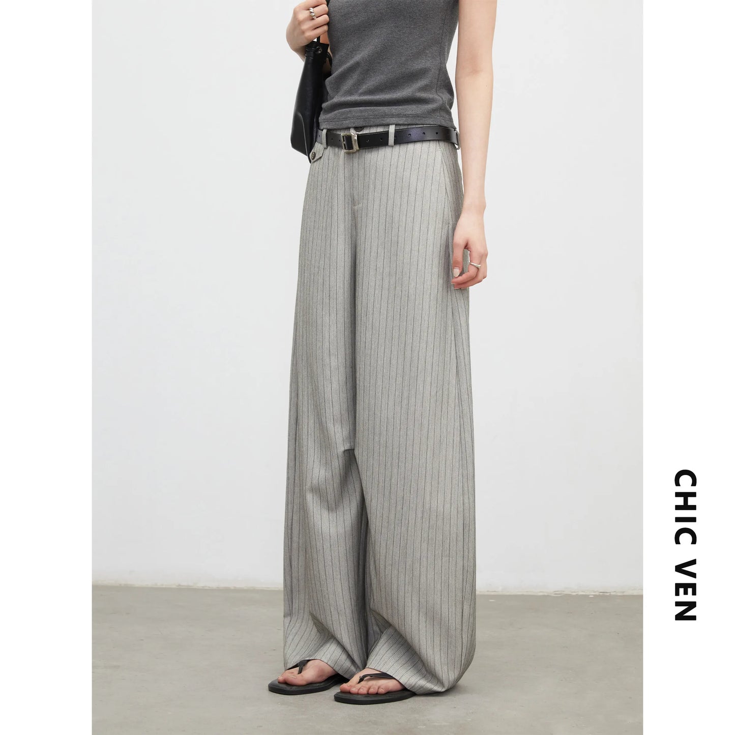 Women Trousers Loose Casual Wide Leg Pants