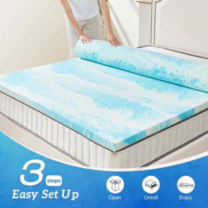 4 Inch Memory Foam Soft Bed Mattress Full Size