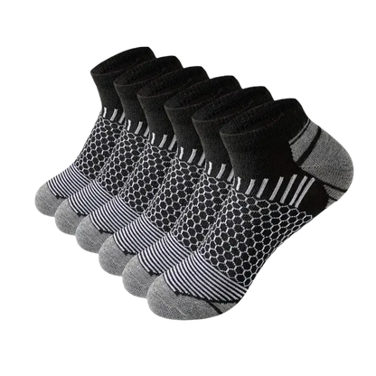 6 Pairs Men's Low Tub Socks