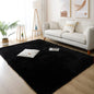 White Fluffy Modern Home Decor Rug Non-Slip