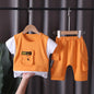 2 Pcs Baby Boys/Girls ClothesbShort Sleeve Cotton