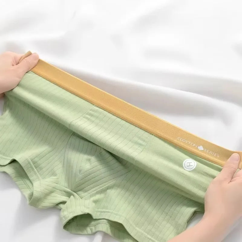 4PCS Teen Boys Antibacterial Breathable Underwear