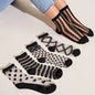 5 Pairs Women's Lace Ankle Sock