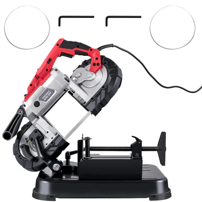 Portable BandSaw 5Inch Cutting Capacity Cordless Variable Speed