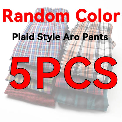 10PCS Cotton Men's Underwear Boxers Large Size