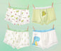 4PCS Mesh Breathable Comfort Boys  Antibacterial Underwear
