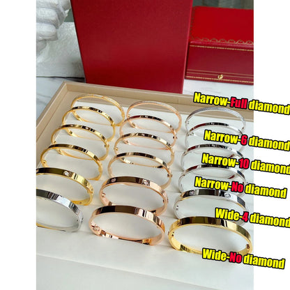 Diamond Cuff Women Bracelet Gold Tone