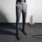 Men Stretch Slim Formal Casual Pants Fashion