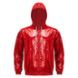 Mens Waterproof Hooded Breathable Raincoat