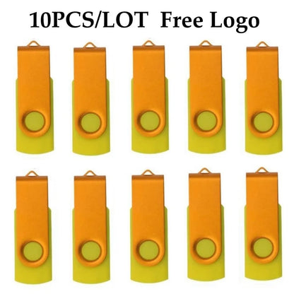10pcs Flash Drive Flash Memory Card Memory Stick