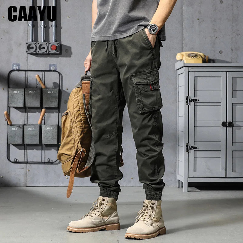 Mens Cargo Pants, Casual Multi-Pocket Tactical
