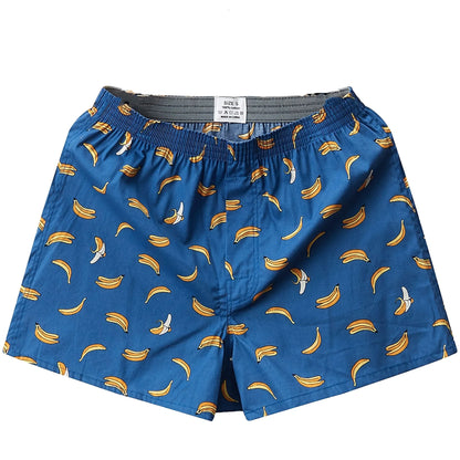 1PC 100% Cotton Men's Loose Boxer Briefs Underwear