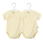 2Pcs Newborn Baby Girls Romper Pure Cotton Bodysuit