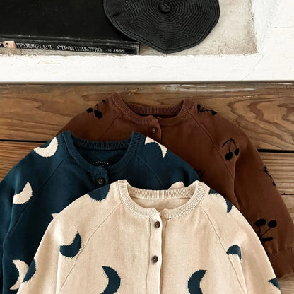 Boy/Girl Pure Cotton Cartoon Crawling Clothes