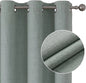 Blackout Room Darkening Curtains Textured Thermal Privacy