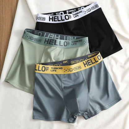 Sexy Men's Boxer Briefs Underwear Fit Breathable