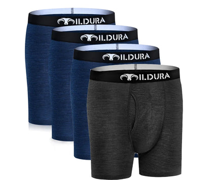 Men's Merino Wool Underwear Boxer Briefs