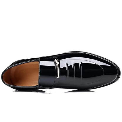 Mens Dress Shoes Formal Business High Gloss
