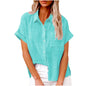 Woman Loose Casual Camisas Mujer Blouse