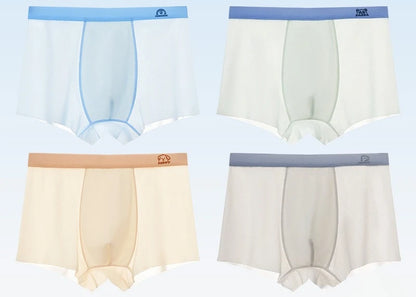 4PCS Breathable Boys Comfort Antibacteria Underwear