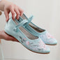 Women Casual Zapatos Vintage Cloth Single Shoes