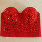 Fashion Tank Sling Stage Dance Corset Elegant