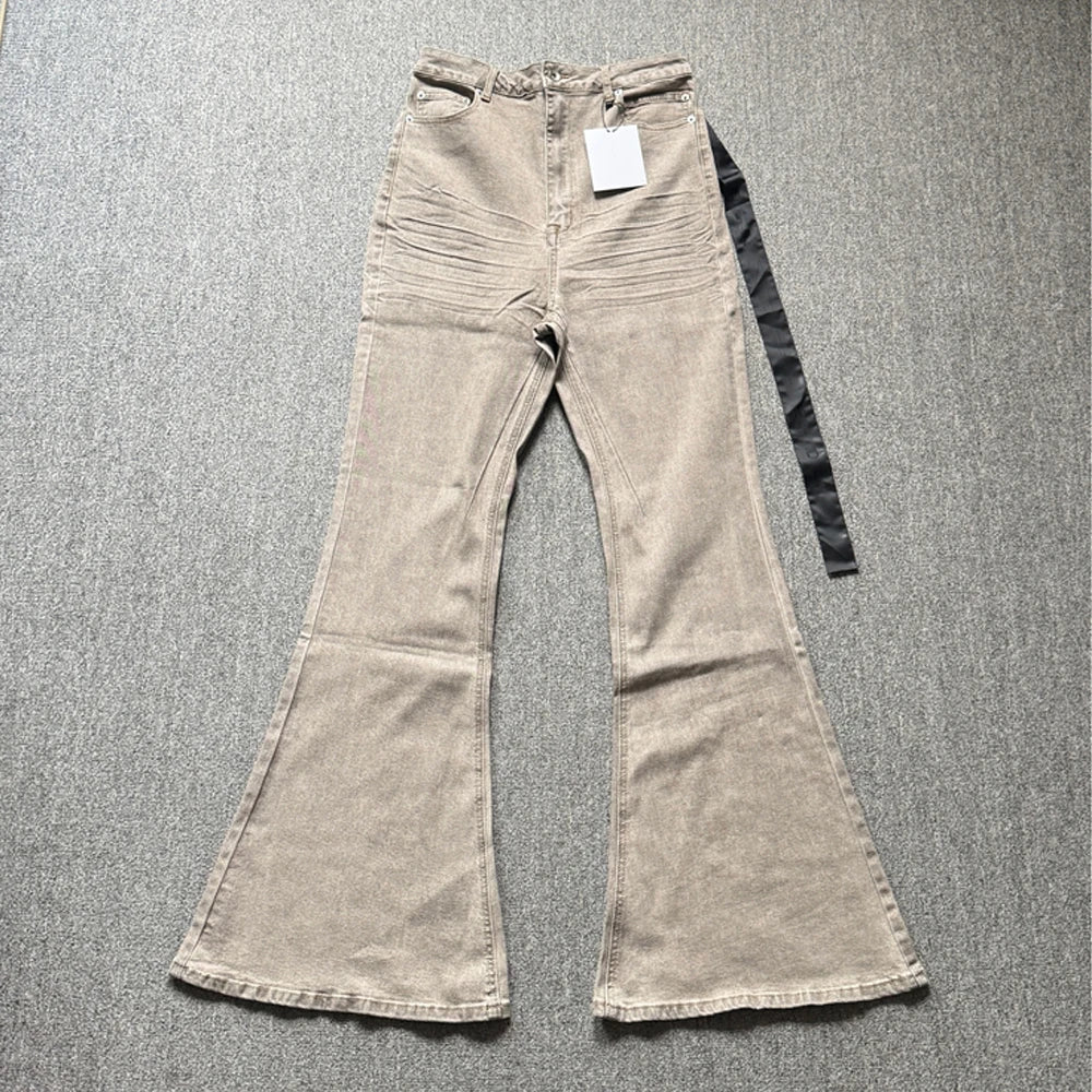 Men's Horn Wide Skinny Stacked Denim Pant