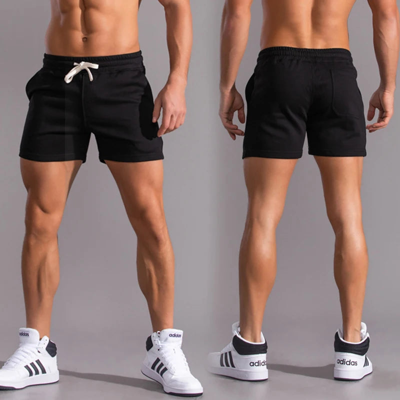Men's Casual Cotton Basketball Shorts Sport Fitness