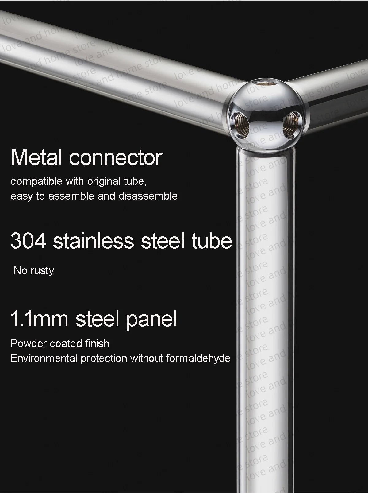 Modular DIY Metal TV Stand Cabinet Storage