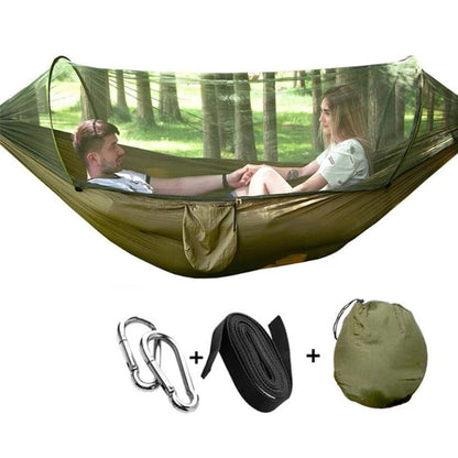 2 Person Camping Garden Hammock With Mosquito