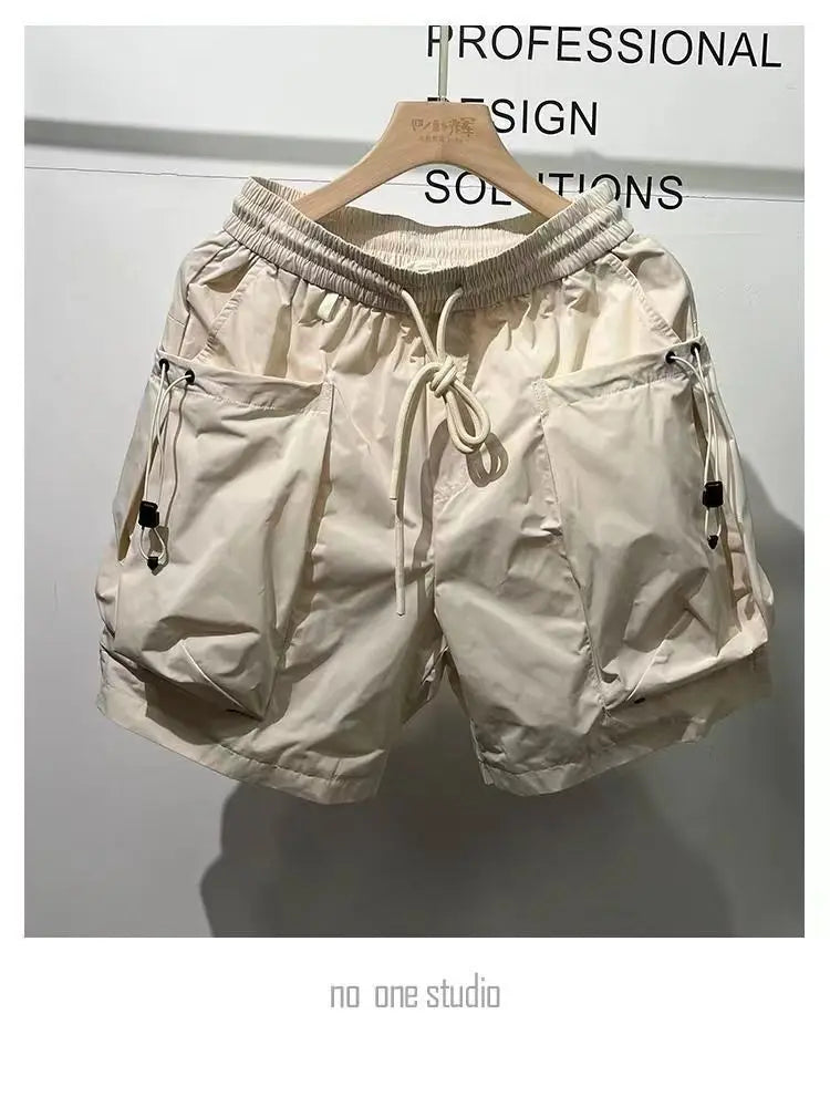 Outdoor Cool Feeling Quick Dry Wide Leg Shorts
