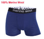 Mens Merino Boxer Briefs Soft Breathable Sports