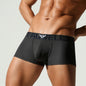 TAUWELL Ribbed Cotton Boxer Briefs Men Underwear
